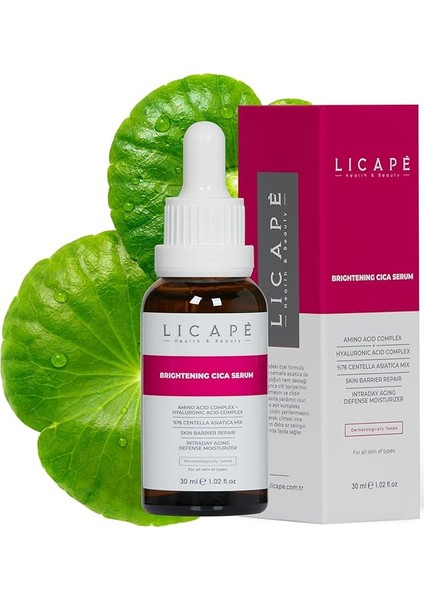 Centella Asiatica Aydınlatıcı Cica Serum 30ML