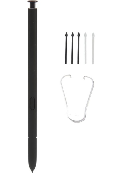 S Kalem, Ultra Tüm Versiyonlar Için 5 Parça Sivri Dokunmatik Kalem (Siyah)
