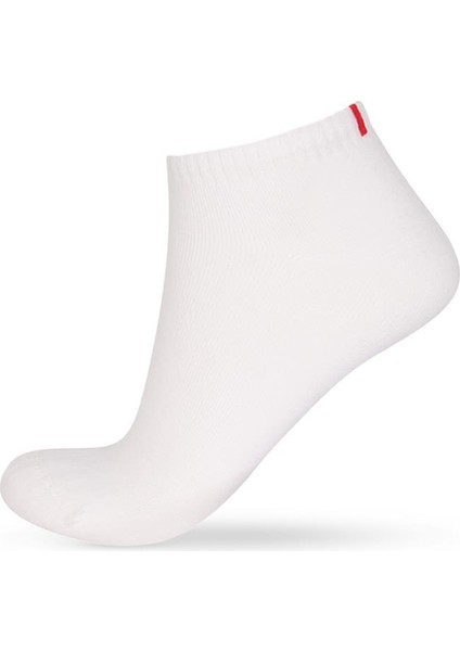 Kadın Run 3'lü Basic Patik Çorap Beyaz/Pembe/Gri