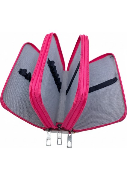 Üç Gözlü Lastikli Kalemlik Hello Summer Beyaz fırsatları