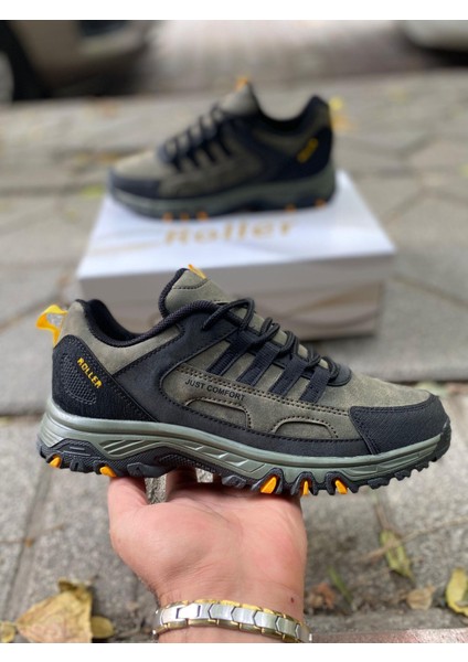 Erkek Su Geçirmez Ortopedik Outdoor Ayakkabı - Haki indirimleri