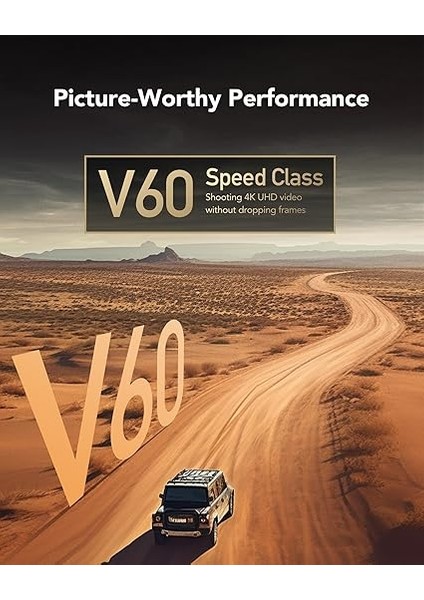 Gold 256GB Mikro Sd Kart, Microsdxc Uhs-Iı Bellek Kartı, V60, U3, A1, C10 Microsd Kart, 280MB/S'YE Kadar Okuma, Drone/aksiyon Kamerası/uhs-Iı Taşınabilir Oyun Cihazı Için (LMSGOLD256G-BNNNG) fırsatları