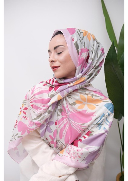 Modern Çiçek Desenli Dijital Soft Şal fırsatları