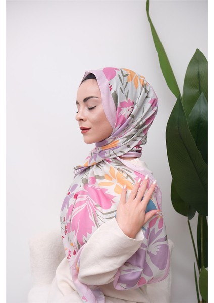 Modern Çiçek Desenli Dijital Soft Şal indirimleri