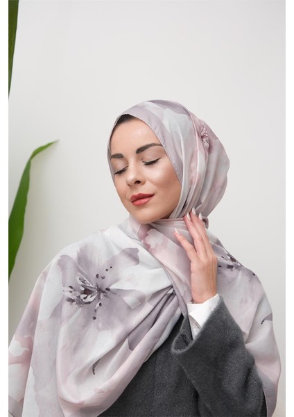 Art Bloom Suluboya Desenli Dijital Soft Şal fiyatları