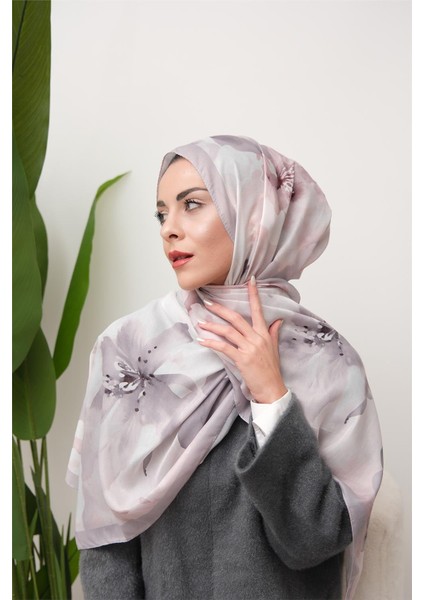 Art Bloom Suluboya Desenli Dijital Soft Şal fırsatları