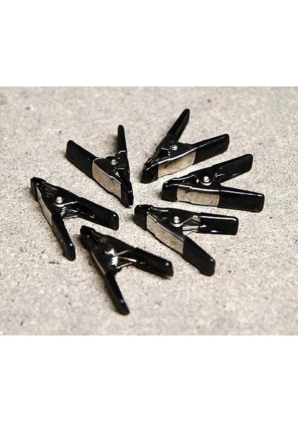 60341 6 Pc 50 mm Spring Clamp Set, Black fırsatları