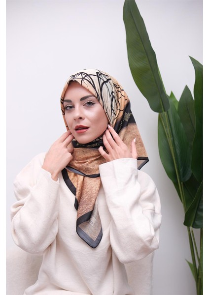 Renkli Karma Desen Dijital Soft Eşarp indirimleri