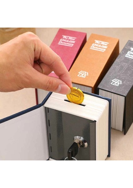 Buğz Kitap Şeklinde Mini Boy Kilitli Kasa ve Kumbara fiyatları