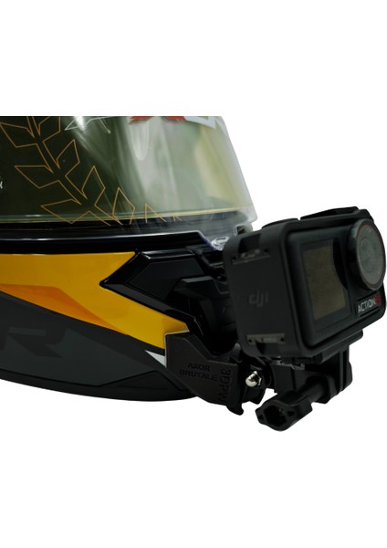 Axor Brutale Kask Uyumlu Chinmount Aksiyon Kamera Çene Bağlantı Aparatı Seti modelleri
