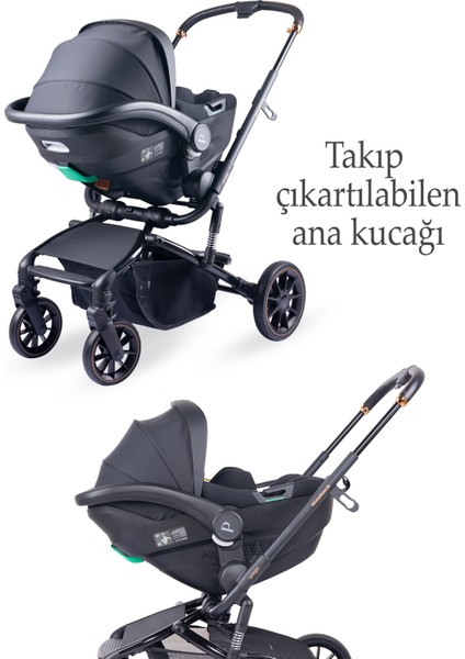 Maybach İ-Size UV Tenteli Travel Sistem Bebek Arabası indirimleri