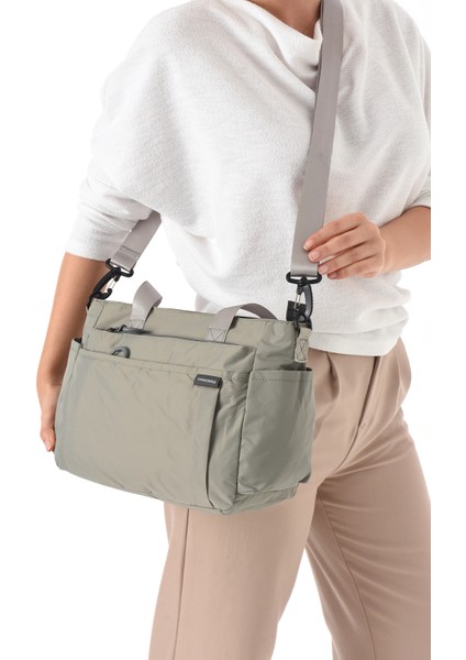 Sanmorris Glc Suya Dayanikli Parasüt Kumas El Omuz Çantasi Kol Çantasi Çapraz Çantasi