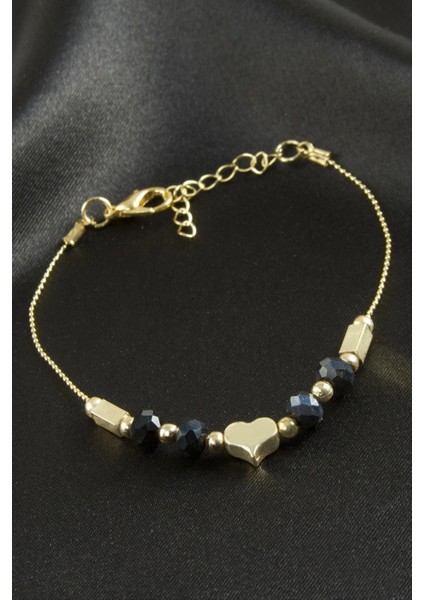 Dikdörtgen Kristal Bileklik