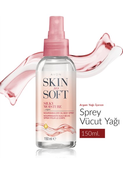 Sss Argan Yağı Içeren Sprey Vücut Yağı- 150ML