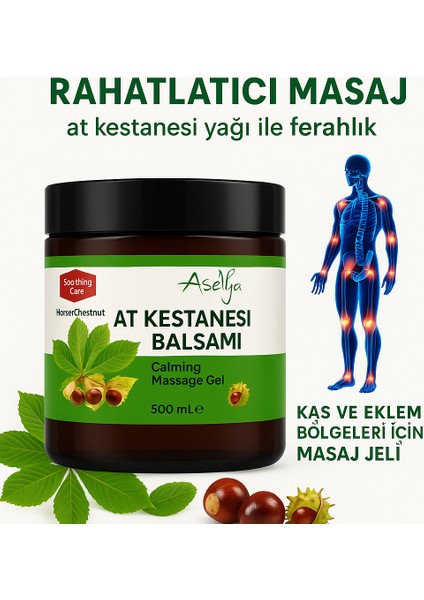 At Kestanesi Balsamı 500 ml – Kas ve Eklem Bölgeleri Için Rahatlatıcı Bitkisel Masaj Jeli modelleri