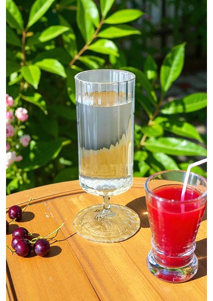 Serelva 6’lı Kahve Yanı Cam Bardak Kadeh 120 ml fırsatları