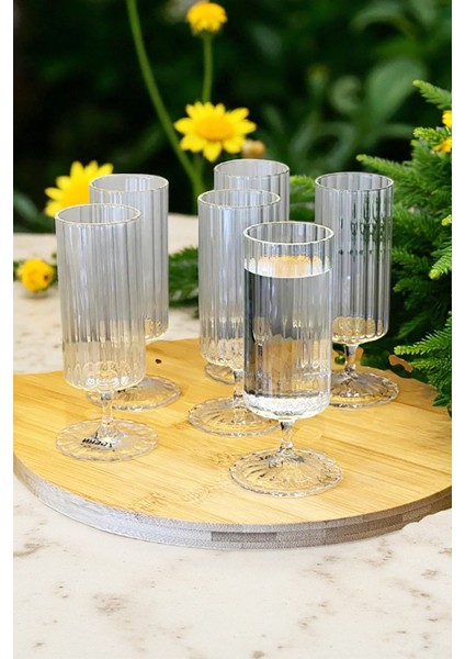 Serelva 6’lı Kahve Yanı Cam Bardak Kadeh 120 ml indirimleri