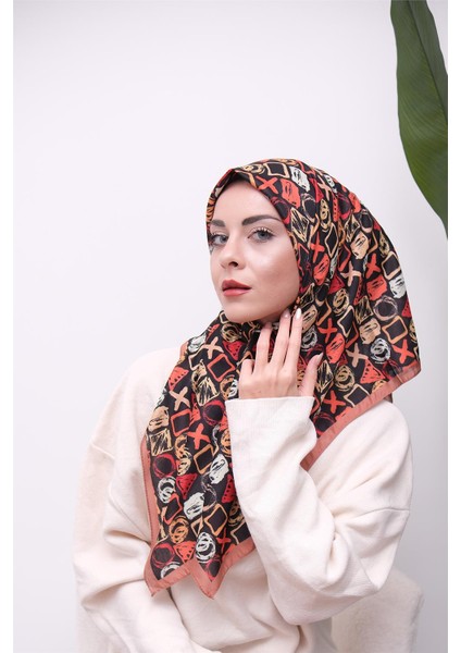 Renkli Karma Desen Dijital Soft Eşarp indirimleri