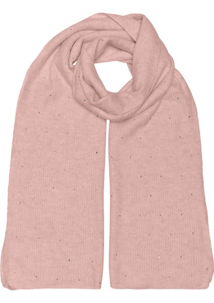 Kadın Onlkatherıne Taş Detaylı Yünlü Atkı 15349814 Pudra