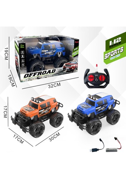 789-804B - U/k Offroad Jeep Sarjlı 1:12 (Lisinya) modelleri