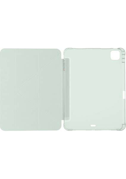 iPad Pro 11 Inç M5 2025 Uyumlu Kılıf Üçgen Katlanabilir Kalem Şarj Bölmeli Kılıf fiyatları