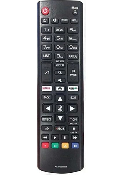 LCD LED Kumanda Lg AKB75095308 Netflix Amazon Tuşlu