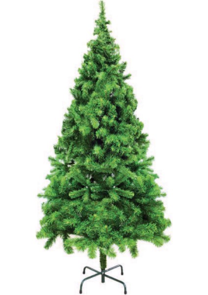 Yılbaşı Ağacı Yerli Üretim 180 cm 355 Dal Metal Ayaklı Yılbaşı Çam Ağacı