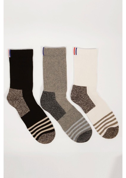 3 lü Paket Shaftless Golf Soket Çorap Siyah/Beyaz/Gri indirimleri