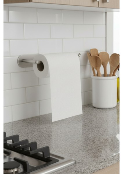 Paslanmaz Çelik Yapışkanlı Havlu Askılığı | Delmeden Montaj Neme Dayanıklı Havlu Peçete Askılığı fiyatları