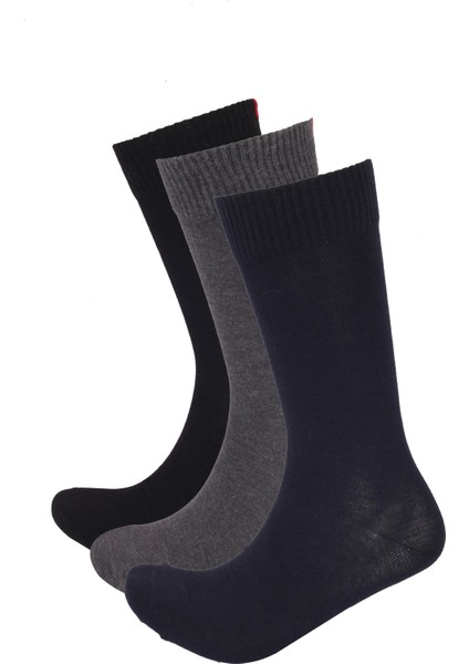 3'lü Paket Harold Bambu Erkek Soket Çorap Antrasit-Lacivert-Siyah fırsatları