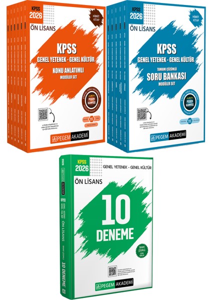 2026 Kpss Ön Lisans Modüler Konu Soru - 2026 Kpss Ön Lisans Çözümlü 10 Deneme