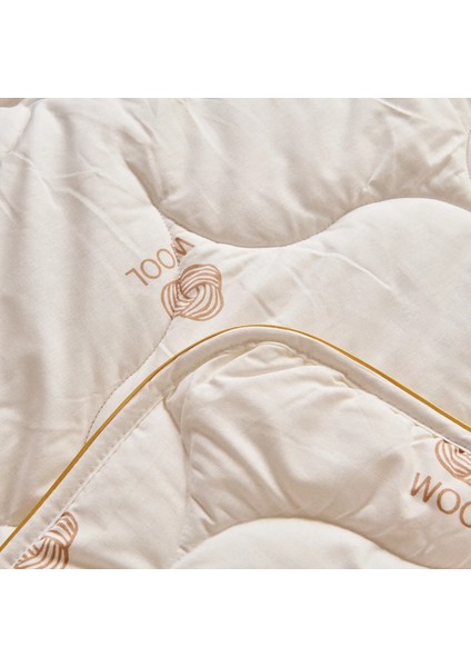 Soft Tek Kişilik Yün Yorgan - Beyaz - 155X215 cm modelleri