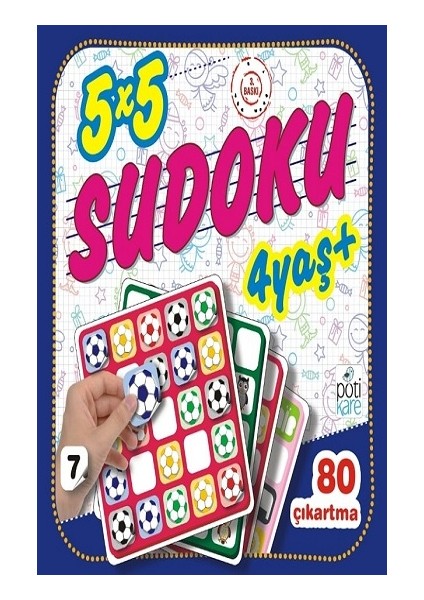 5 x 5 Sudoku – 7 (4 Yaş +)