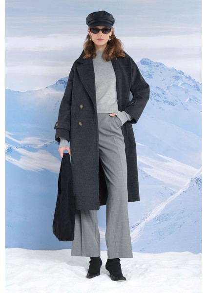 Kolu Apolet Detaylı Kaban Antrasit