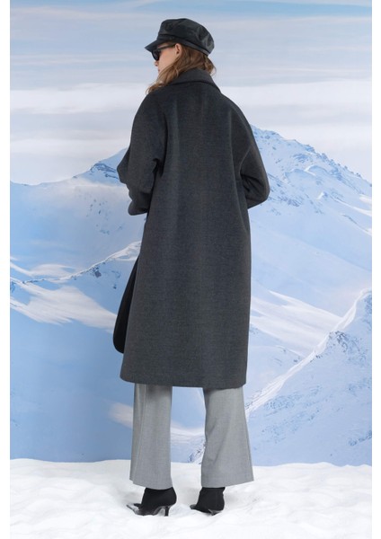 Kolu Apolet Detaylı Kaban Antrasit