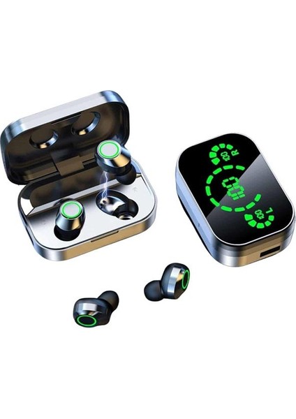 Yeni Nesil Bluetooth Kulaklık Çağrı Cevaplayabilen Dijital Göstergeli Powerbankli indirimleri