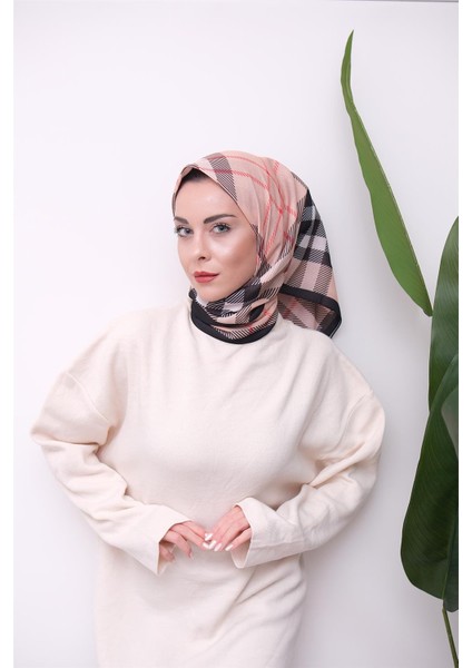 Renkli Karma Desen Dijital Soft Eşarp