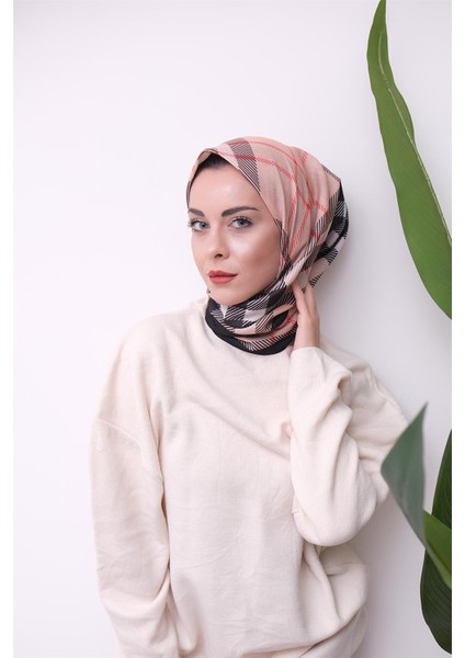 Renkli Karma Desen Dijital Soft Eşarp fırsatları