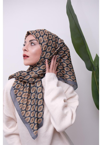 Renkli Karma Desen Dijital Soft Eşarp modelleri