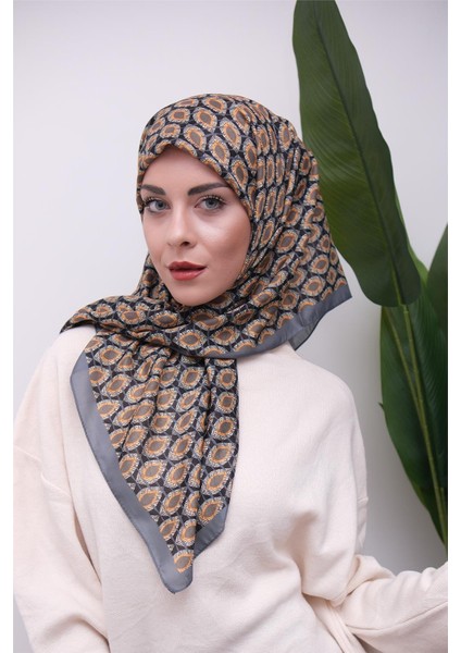 Renkli Karma Desen Dijital Soft Eşarp fırsatları