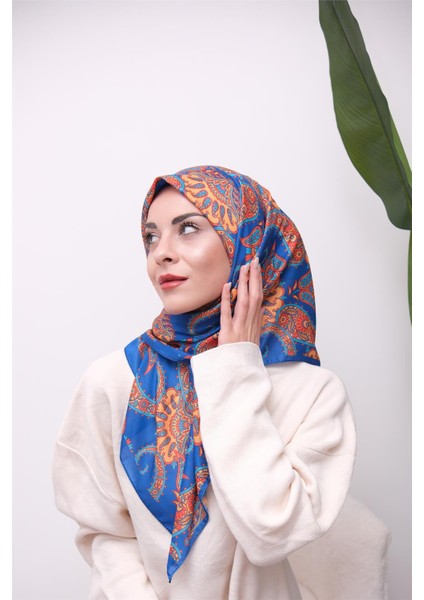 Renkli Karma Desen Dijital Soft Eşarp modelleri