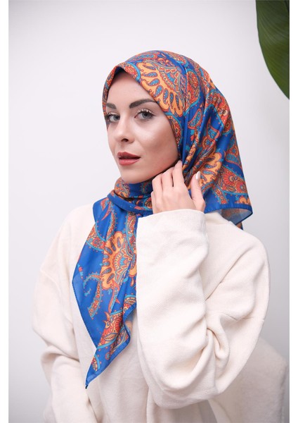 Renkli Karma Desen Dijital Soft Eşarp fırsatları