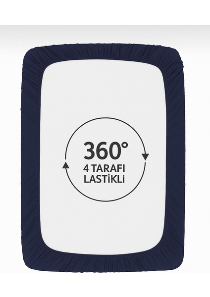 %100 Pamuklu Tek Ki̇şi̇li̇k Premi̇um Penye Çarşaf-Siyah modelleri