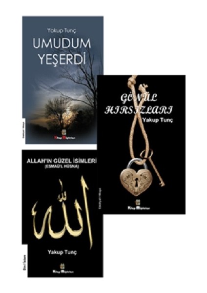 Yakup Tunç Kitapları (3 Kitap Set)