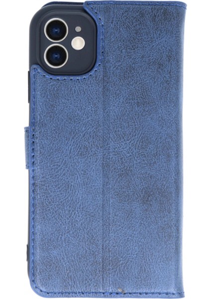iPhone 11 Kılıf Trend S Plus Kapaklı Kılıf - Lacivert fırsatları