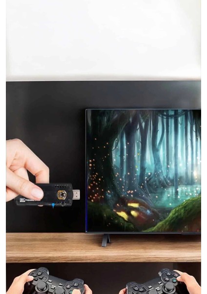 20.000 Oyunlu Premium Model Oyun Konsolu 8k Android Tv Hd Game Stick indirimleri
