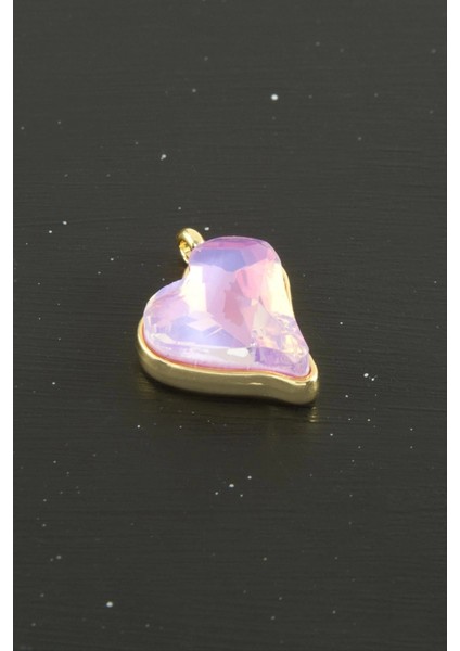 Kalp Taşlı Tek Kulplu Aparat 1 Adet