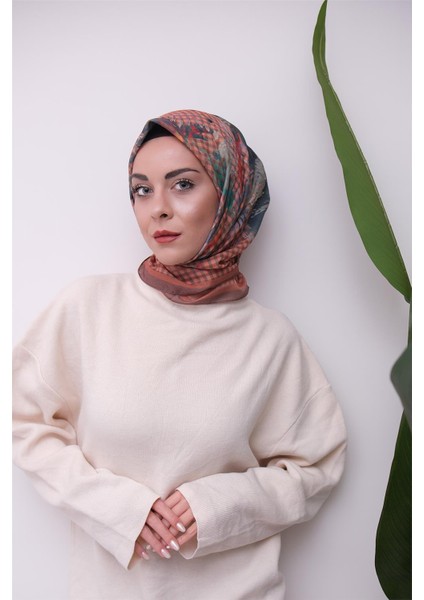 Renkli Karma Desen Dijital Soft Eşarp indirimleri