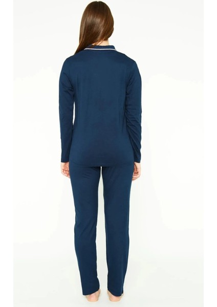 Kadın Klasik Regular Önden Düğmeli Pijama Takımı L1.PC.004.12.K15 modelleri