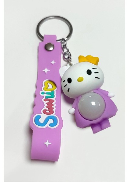 Çzgflm Karakteri Işıklı Silikon Anahtarlık fiyatları